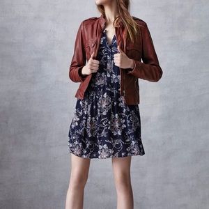 Hinge Nordstrom Long Sleeve Floral Dress Size S